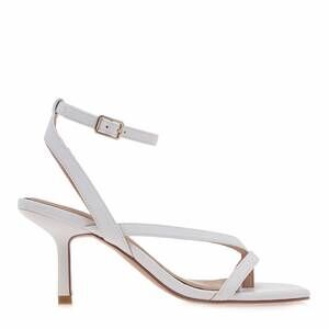 NEW EXE women's cindy low heel sandals in white